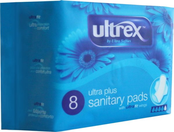 Higieniniai paketai Ultrex Ultra Plus, 8 vnt.