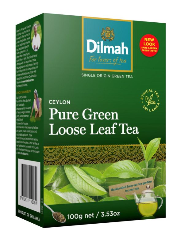 Žalioji biri Ceilono arbata DILMAH, 100 g