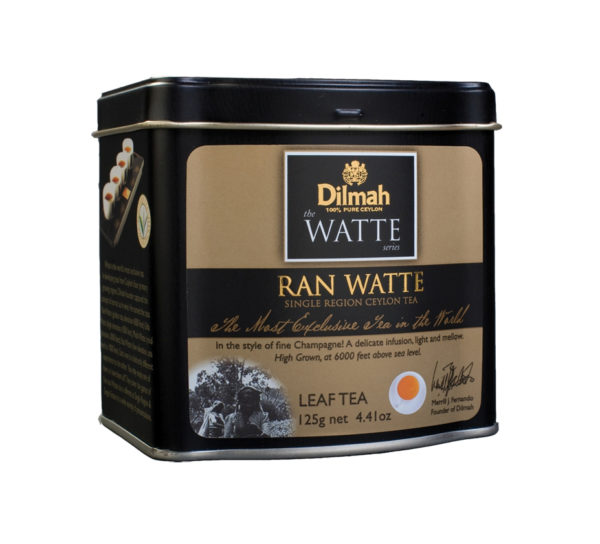 Švelni juodoji biri arbata Dilmah WATTE Ranwatte, 125 g