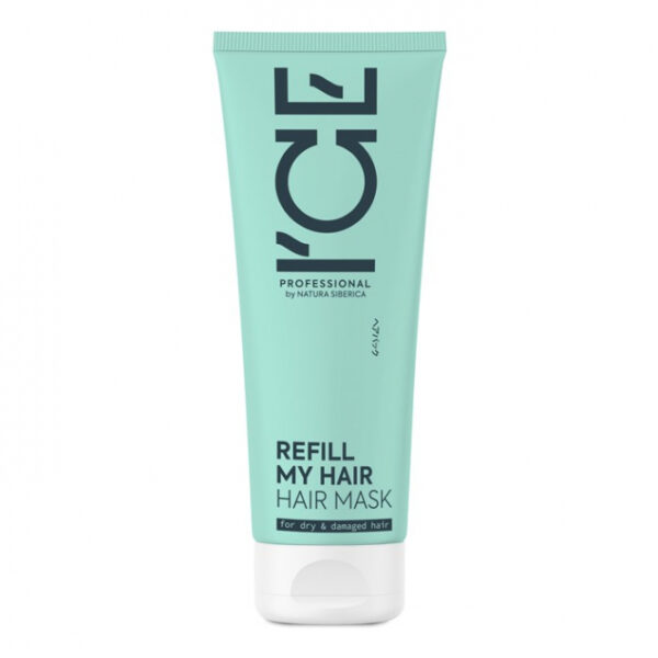 Kaukė sausiems, pažeistiems plaukams ICE PROFESSIONAL Refill My Hair, 200 ml