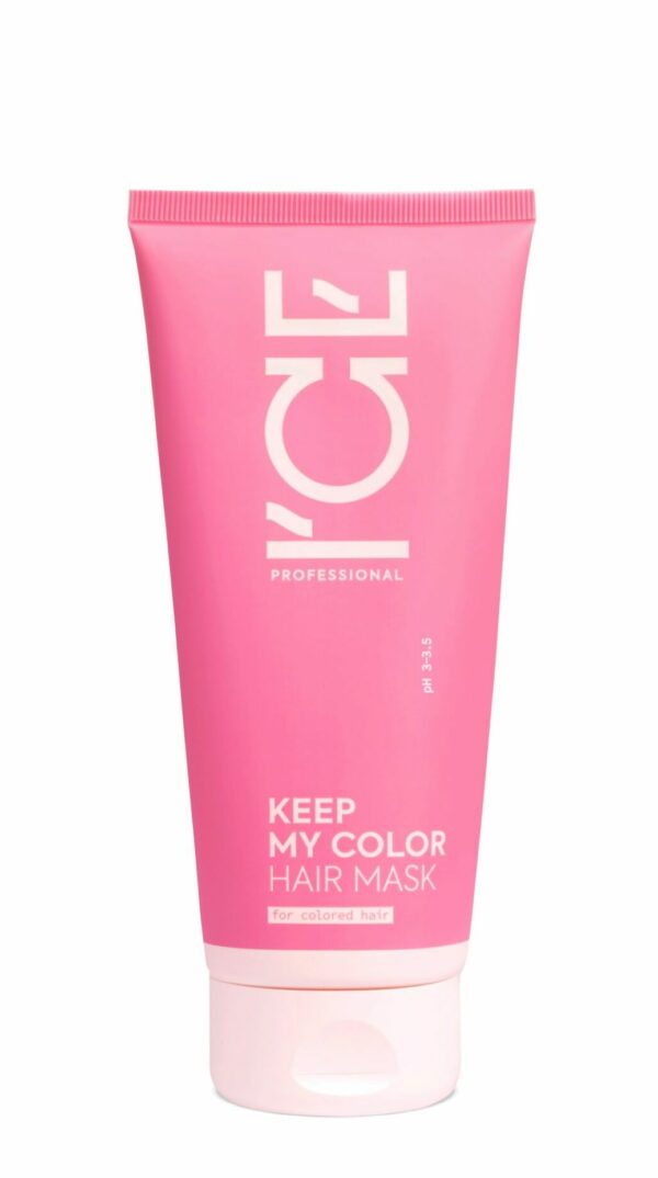 Kaukė dažytiems plaukams ICE PROFESSIONAL Keep My Color, 200 ml