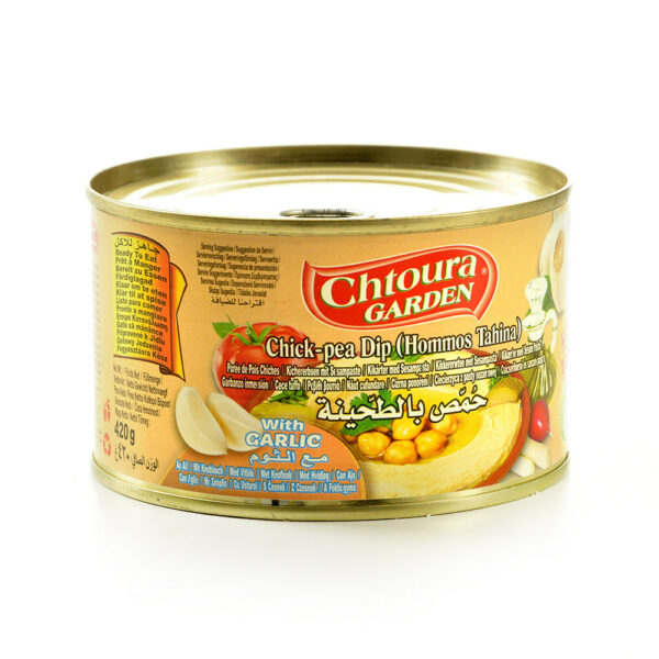 Humusas su baziliku Chtoura Garden, 420 g