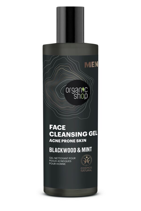 Gelis veidui ORGANIC SHOP Blackwood/Mint, 200 ml