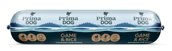 Žvėrienos-ryžių dešra PRIMADOG, 800 g
