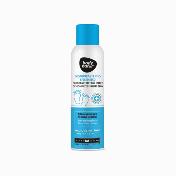 Antiperspirantas-dezodorantas kojoms BODY NATUR, 150 ml