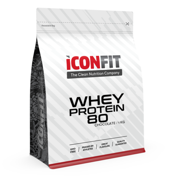 Išrūgų baltymai ICONFIT 80, be skonio, 1 kg