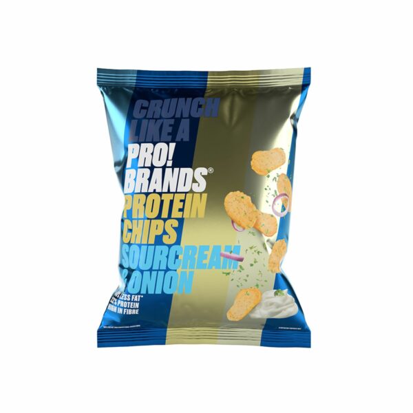 Baltyminiai traškučiai PRO!BRANDS druskos skonio, 50 g
