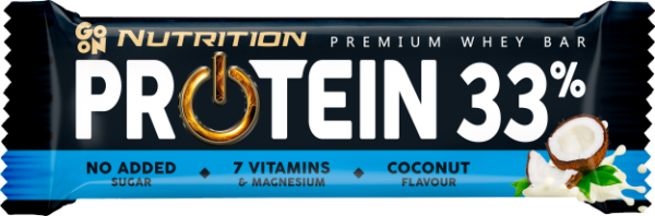 Proteino batonėlis GO ON PROTEIN 33% kokosų skonio, 50 g