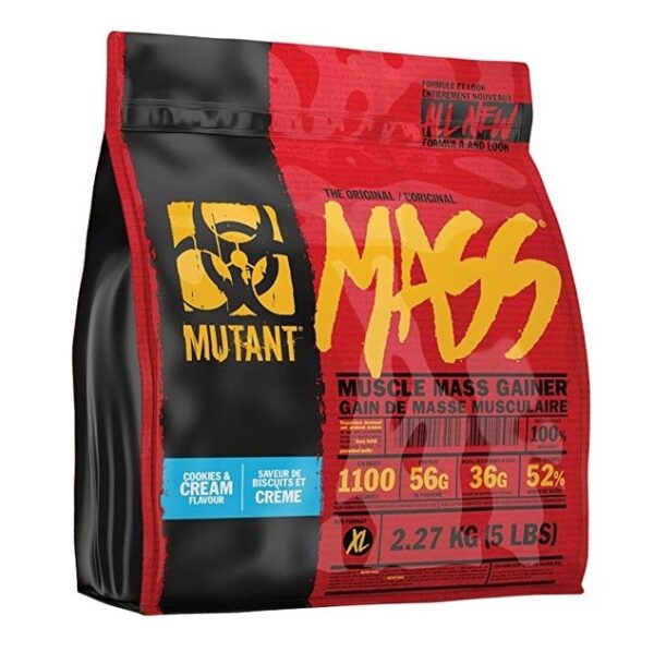 MUTANT MASS, Gaineris, sausainių kremo skonio, 2,27 kg