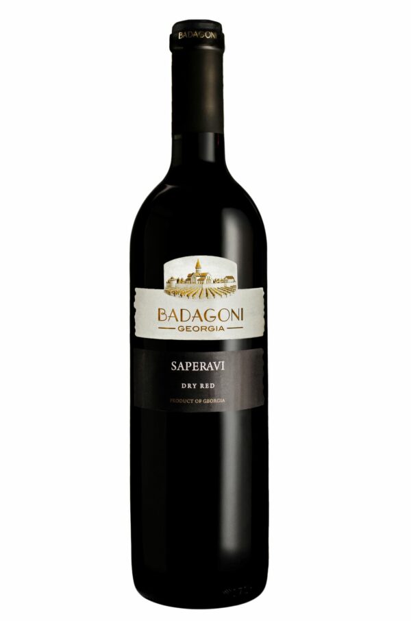 Raudonasis sausas vynas BADAGONI Saperavi, 0,75 l