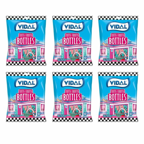 Guminukai VIDAL Tutti Frutti Bottles, 6x90 g