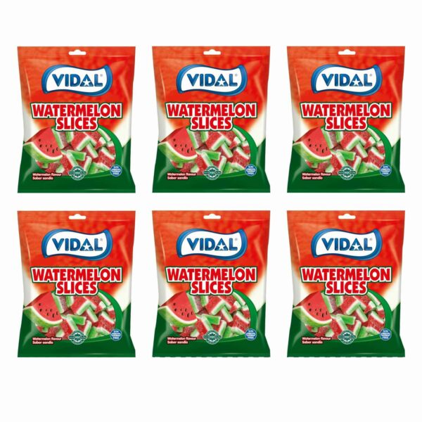 Guminukai VIDAL Watermelon Slices, 6x90 g