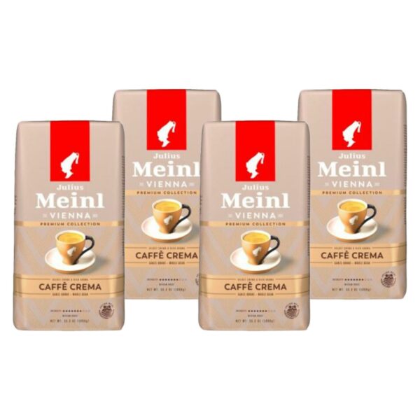 Kavos pupelės JULIUS MEINL Premium Caffe Crema, 4 x 1 kg