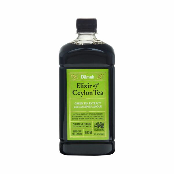 Žaliosios arbatos koncentratas DILMAH ELIXIR su jazminais, 1000 ml
