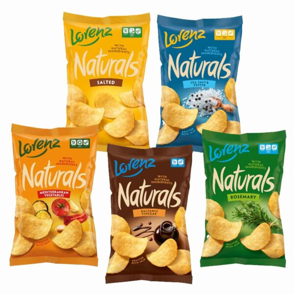 Bulvių traškučių rinkinys NATURALS
