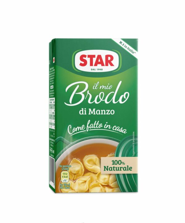 Skystas jautienos sultinys STAR Brodo di Manzo, 0,5 l