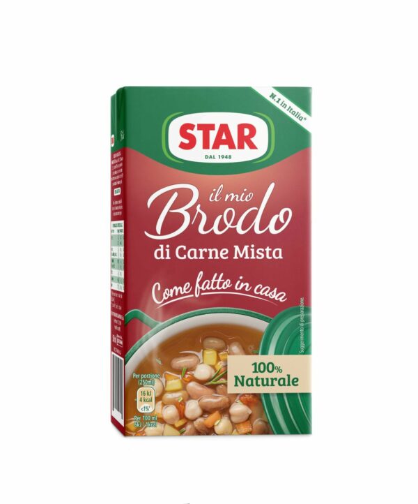 Skystas mėsos sultinys STAR Brodo di Carne Mista, 0,5 l