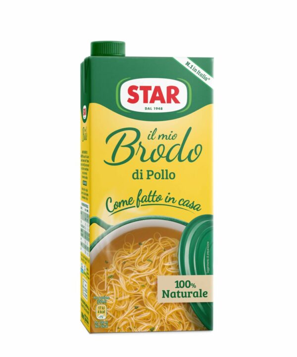 Skystas vištienos sultinys STAR Brodo di Pollo, 1 l
