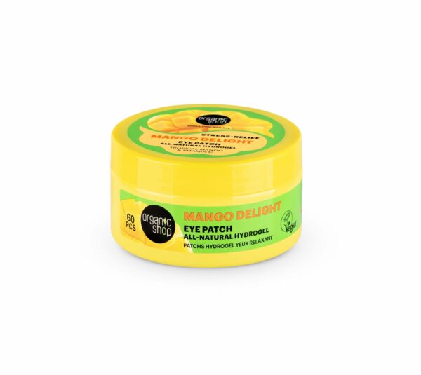 Paakių padeliai ORGANIC SHOP Hydrogel Mango Delight,  60 vnt
