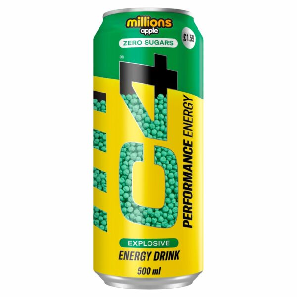 Obuolių skonio gėrimas Cellucor C4 Millions, 500 ml