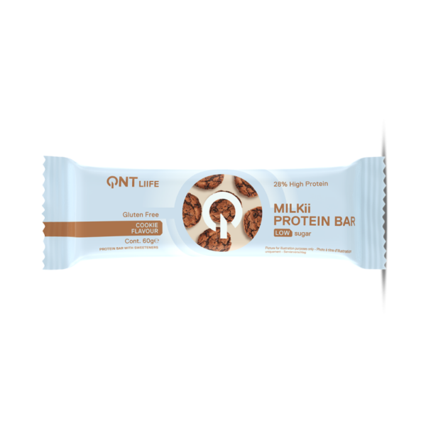 Baltyminis batonėlis QNT MILKii Cookie, 60 g