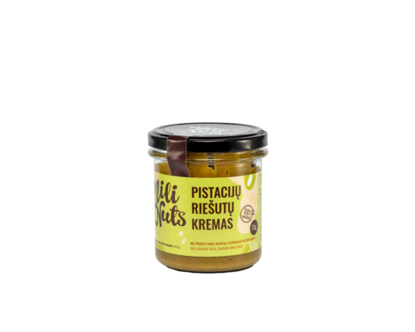 Pistacijų riešutų kremas Mili Nuts, 250 g