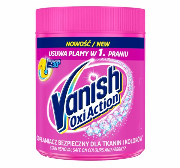 Skalbinių dėmių šalinimo milteliai VANISH Oxi Action, 470 g