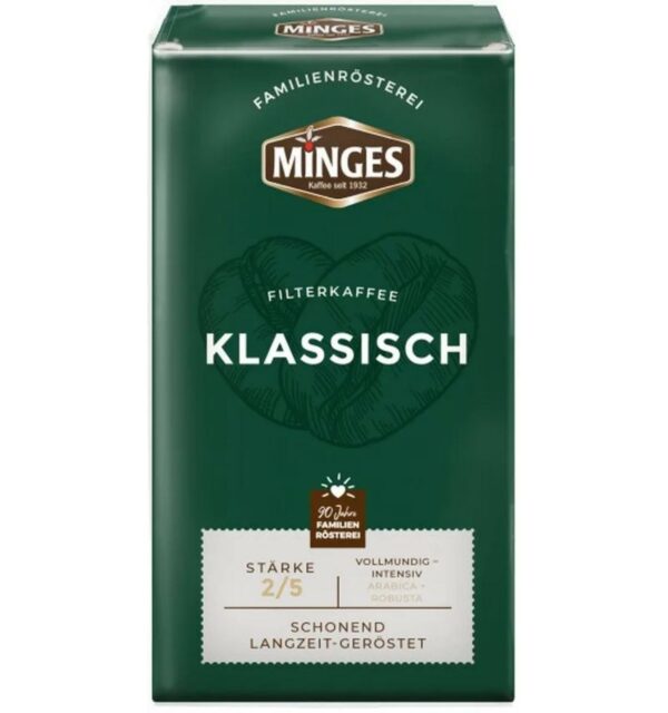 Malta kava MINGES Klassisch, 500 g