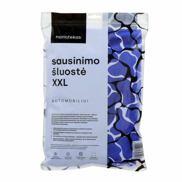 Sausinimo šluostė automobiliui NANO CARE CLOTH XXL