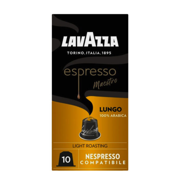Kavos kapsulės LAVAZZA Espresso Lungo, 10 vnt., 56 g