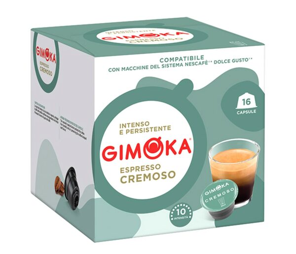 Kavos kapsulės GIMOKA Dolce Gusto Espresso Cremoso, 16vnt., 112 g