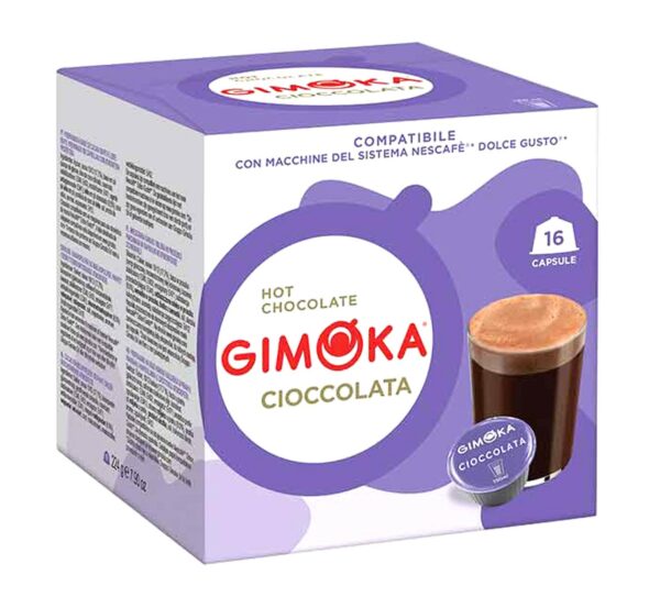 Kavos kapsulės GIMOKA Dolce Gusto Cioccolata, 16 vnt., 224 g