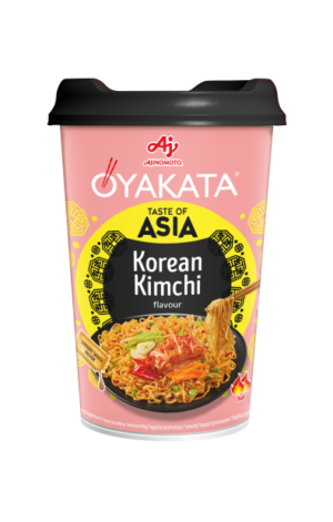 Greitai paruošimo makaronai OYAKATA Cup Korean Kimchi, 92 g