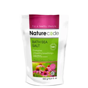 Jūros druska voniai Nature Code Healthy breathing, 550g