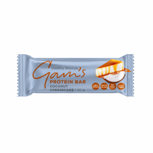 Baltyminis batonėlis GAM'S Coconut Cheesecake, 50 g