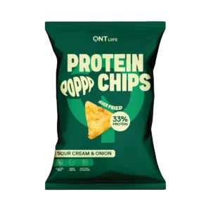 Baltyminiai traškučiai QNT, grietinėlės ir svogūnų, 50 g