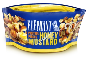 Krekeriai- Elephant Pieces Honey Mustard 75g