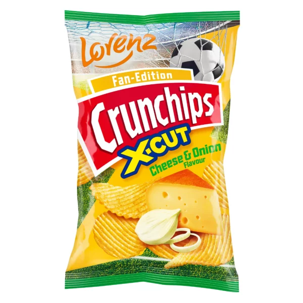 Bulviu traškučiai cheese onion Crunchips