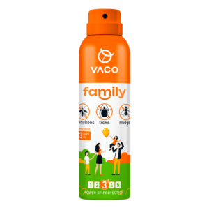 53EK2222_5901821957137_VACOFamily MosquitoTicksMidges Spray 100 ml Repelentas